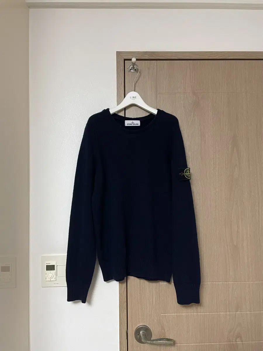 [S] Stone Island Knit Dark Navy