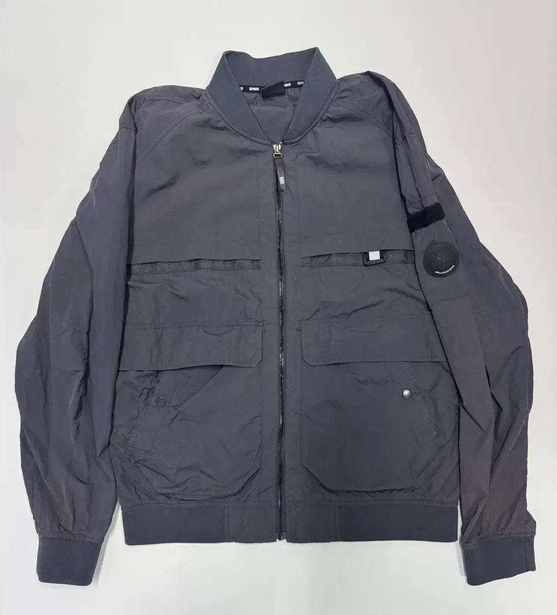 Spirited Multi-Pocket Nylon Jacket