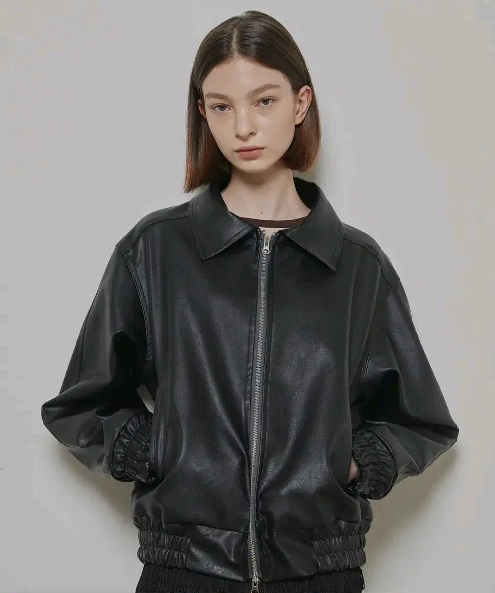 러브이즈트루  플루종 자켓 OT BLOUSON JACKET(BLACK)