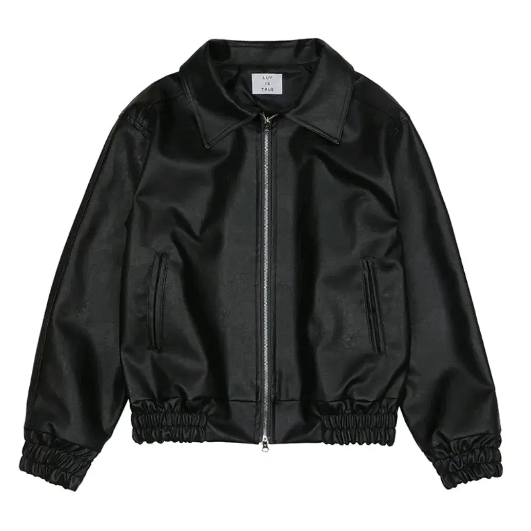 러브이즈트루  플루종 자켓 OT BLOUSON JACKET(BLACK)