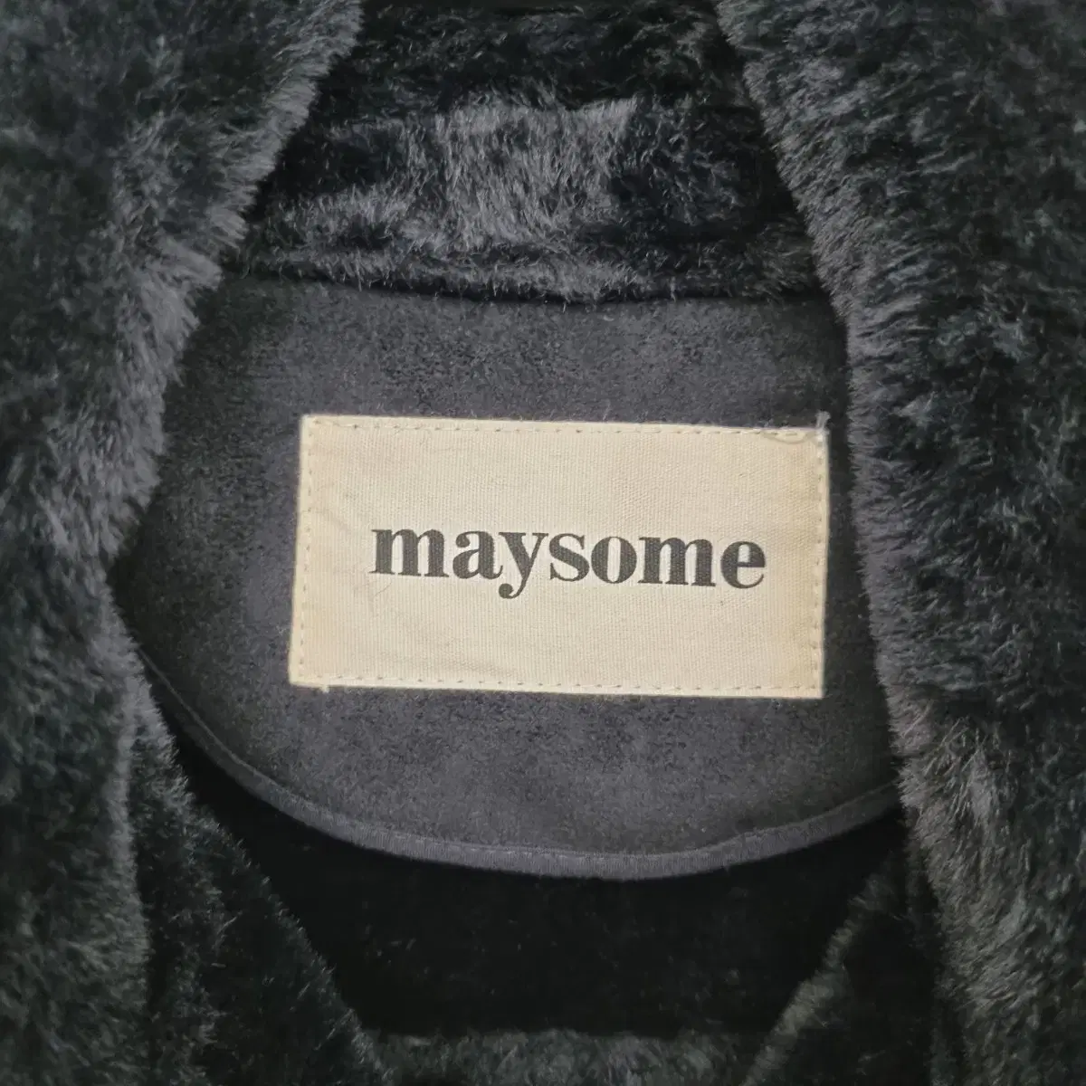 [여성77 size] maysome 스웨이드 무스탕 자켓