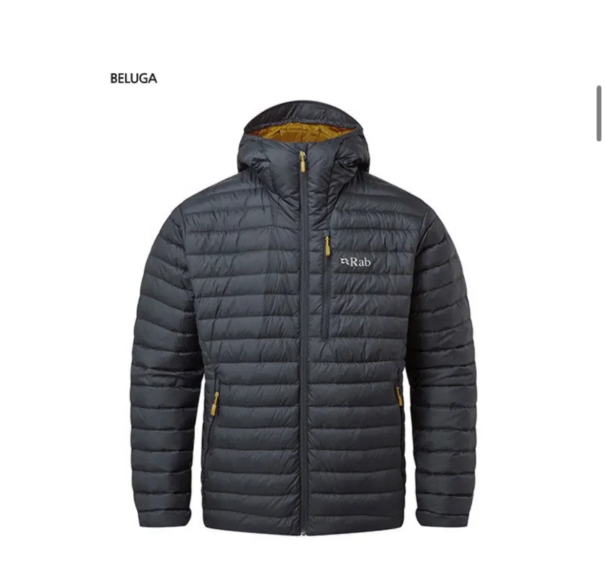 (NEW,M) Rablab Microlite Alpine Jacket Beluga