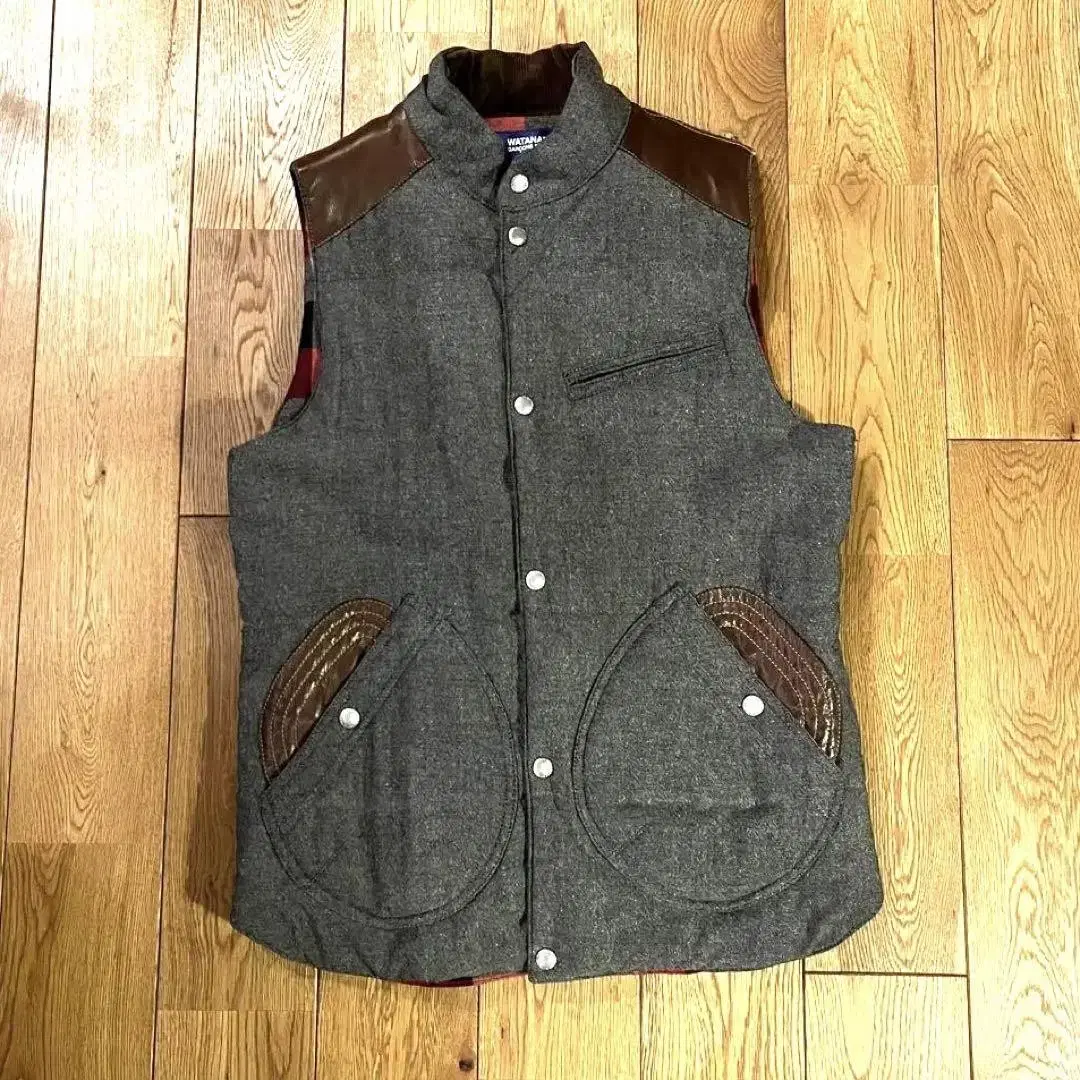 Jun Yawatanabe Comme des Garçons Song Leather Padded Vest