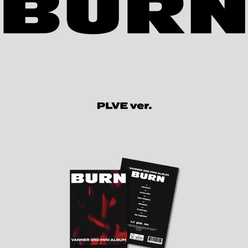 배너 미니3집 플브 앨범 BURN