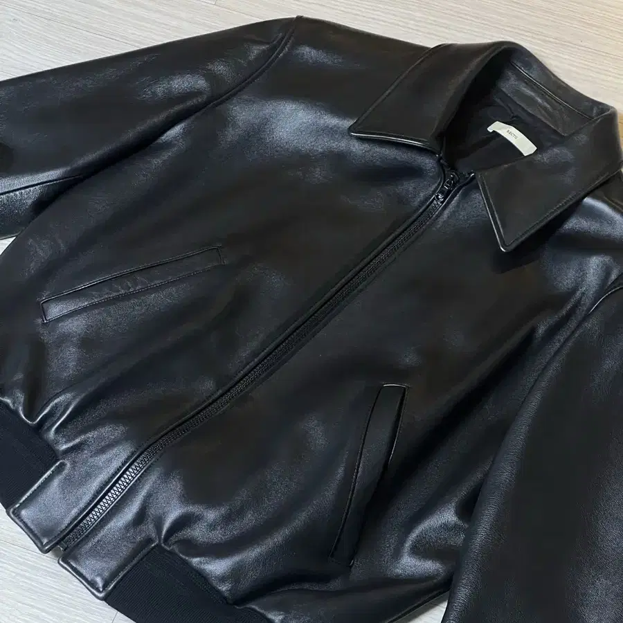 RECTO 70s Benn Bomber Jacket M 이동휘 가죽자켓