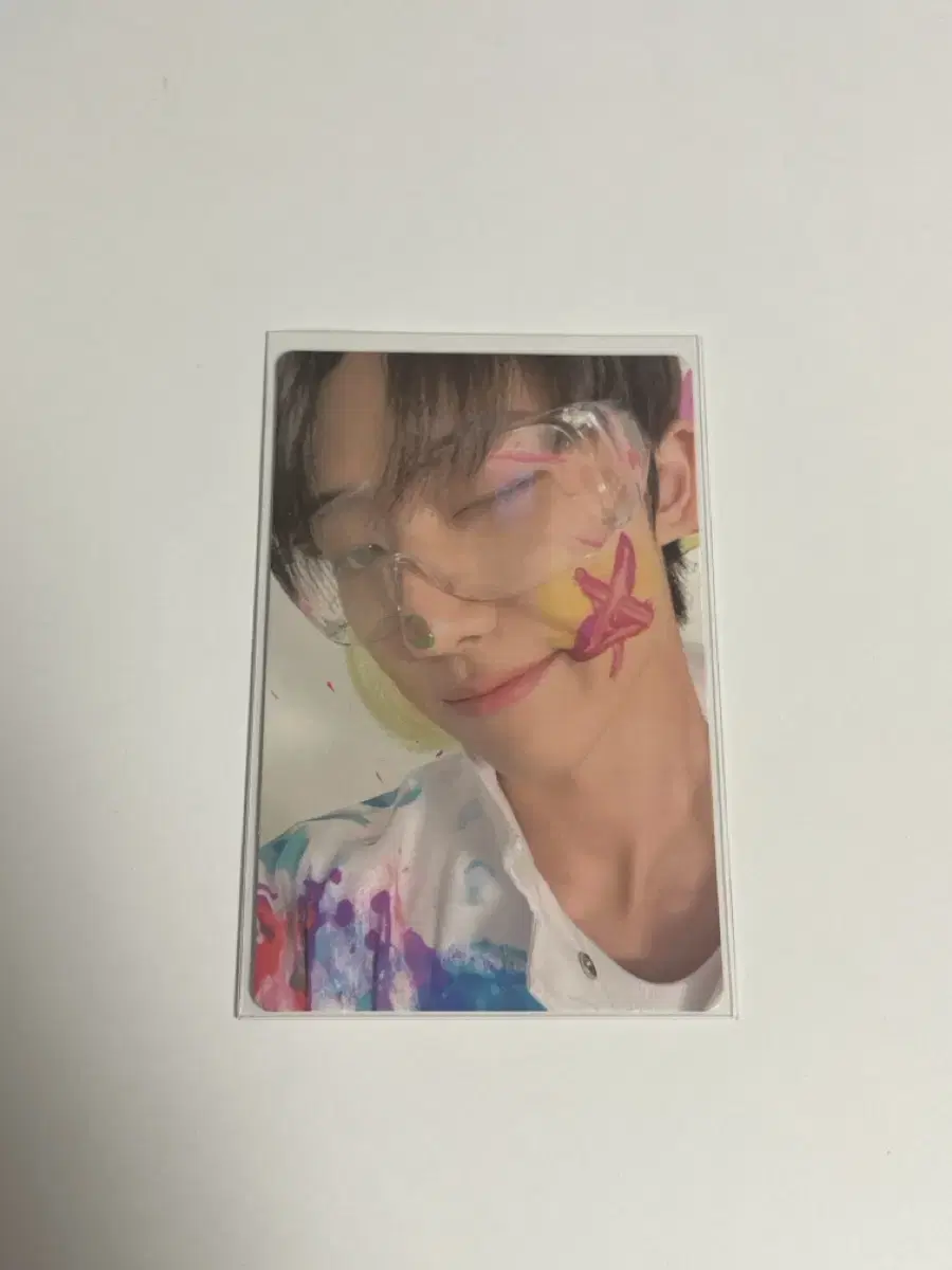 Seventeen the8 feathersun carat vahn photocard