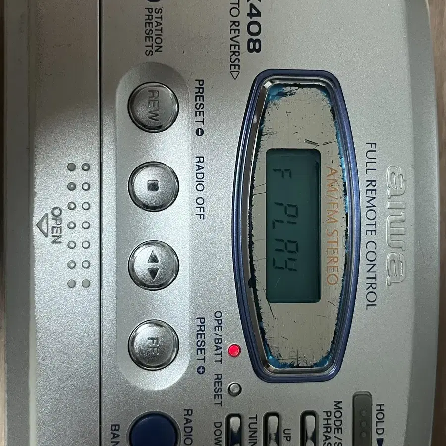 Aiwa Rx408 워크맨 카세트