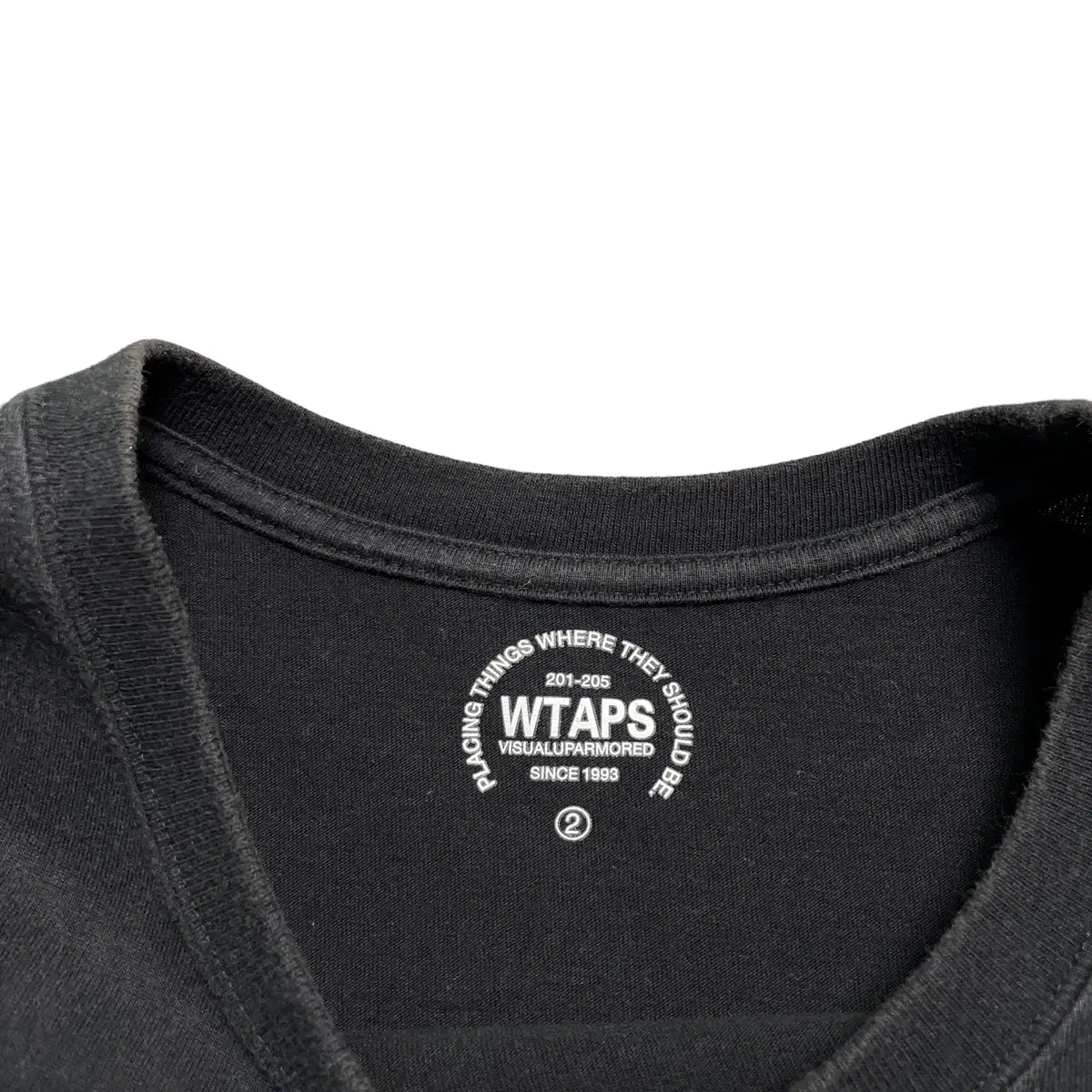 WTAPS 더블탭스 반팔 티셔츠