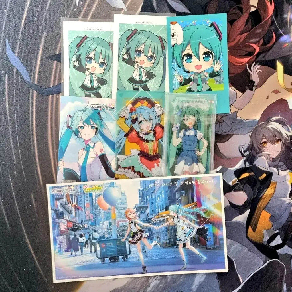 Sell Hatsune Miku Jiryu goods (photocards, kards, chekis, etc.) at Pseudo Bokaro