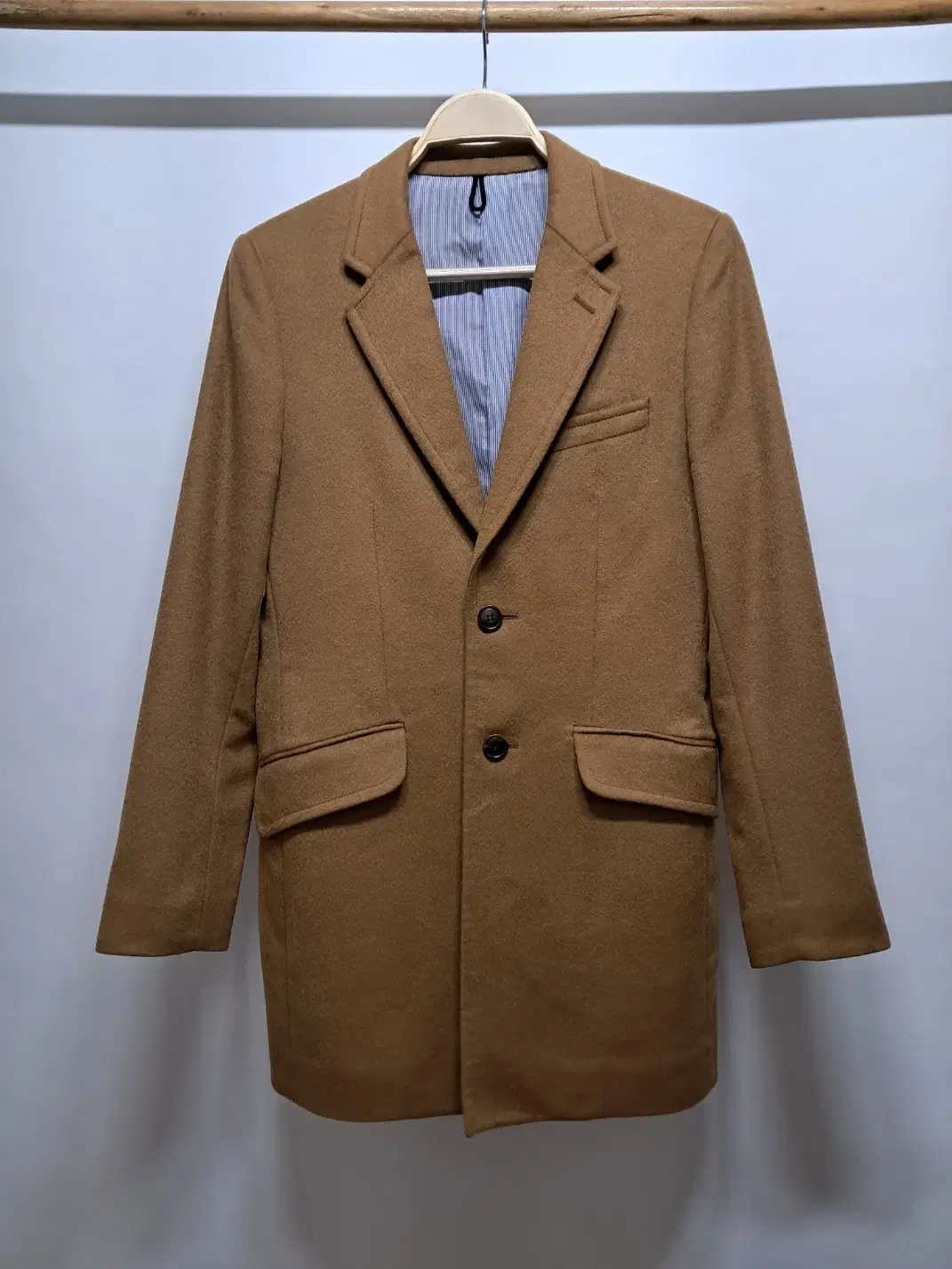 (95) Custom Melrose Cashmere and Wool Coat