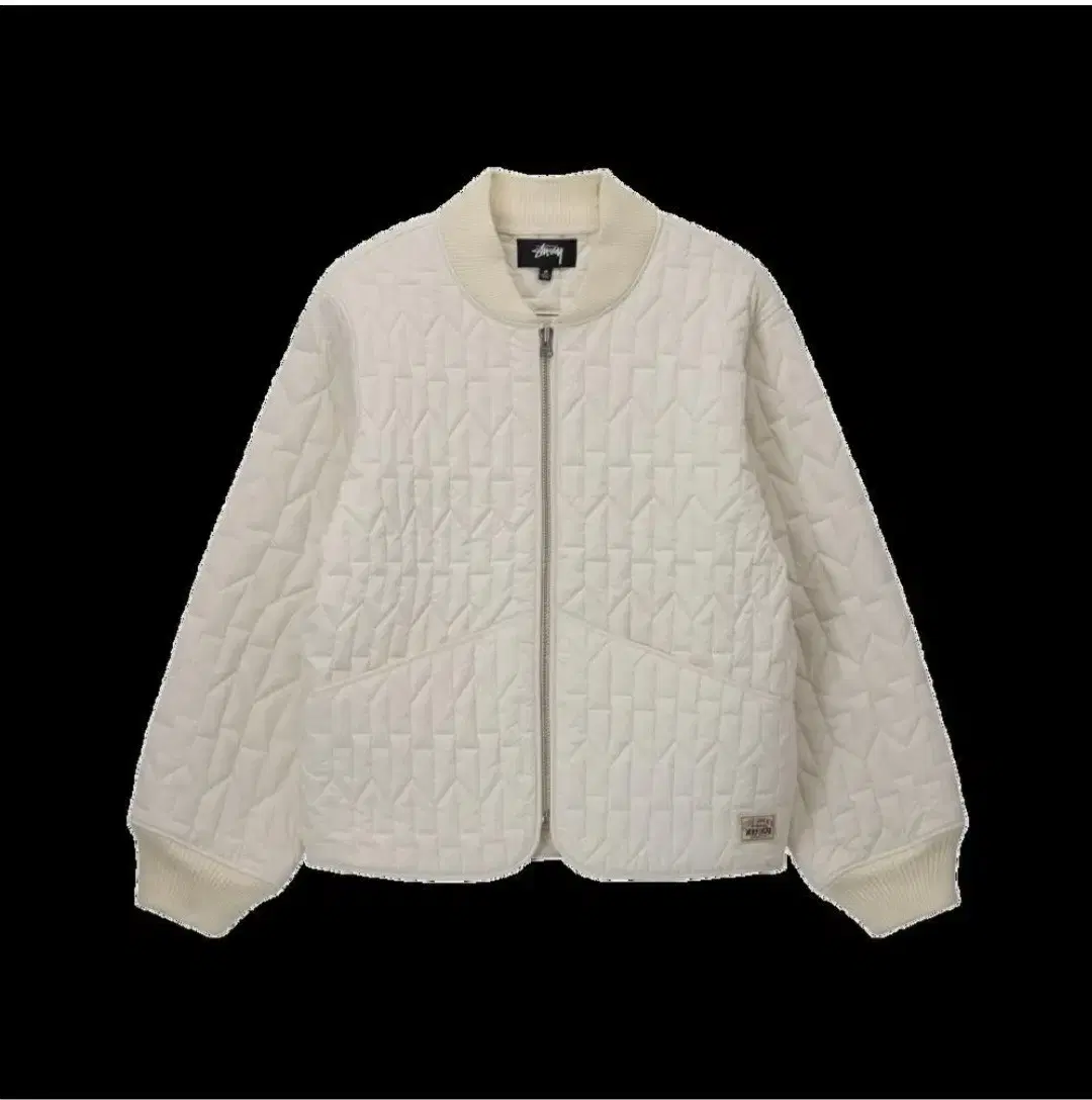 (Quick sale)Stussy quilted liner jacket cream XL sells