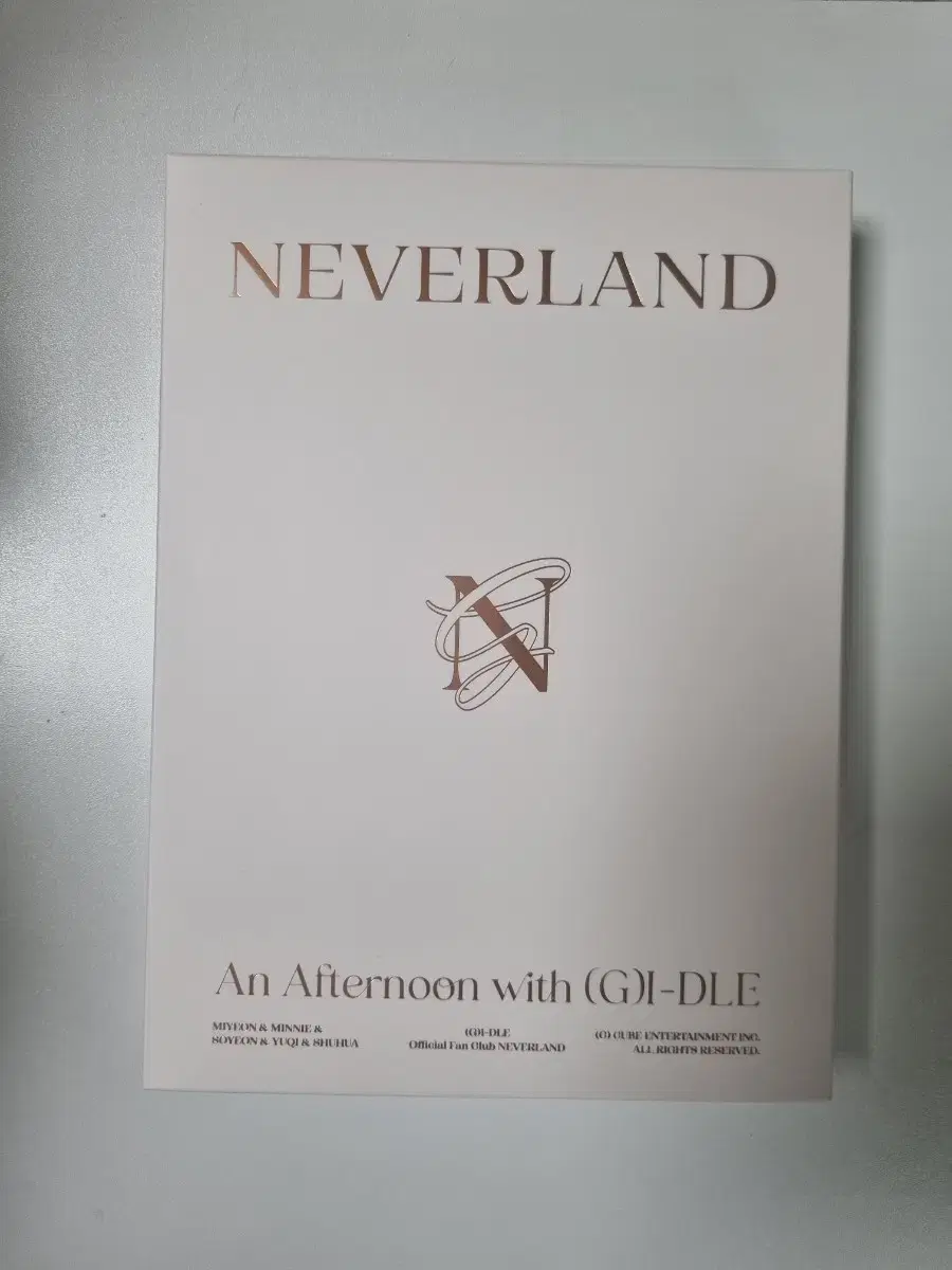 Unsealed) idle Neverland 4th Season Membership kit sell Weverse Shop