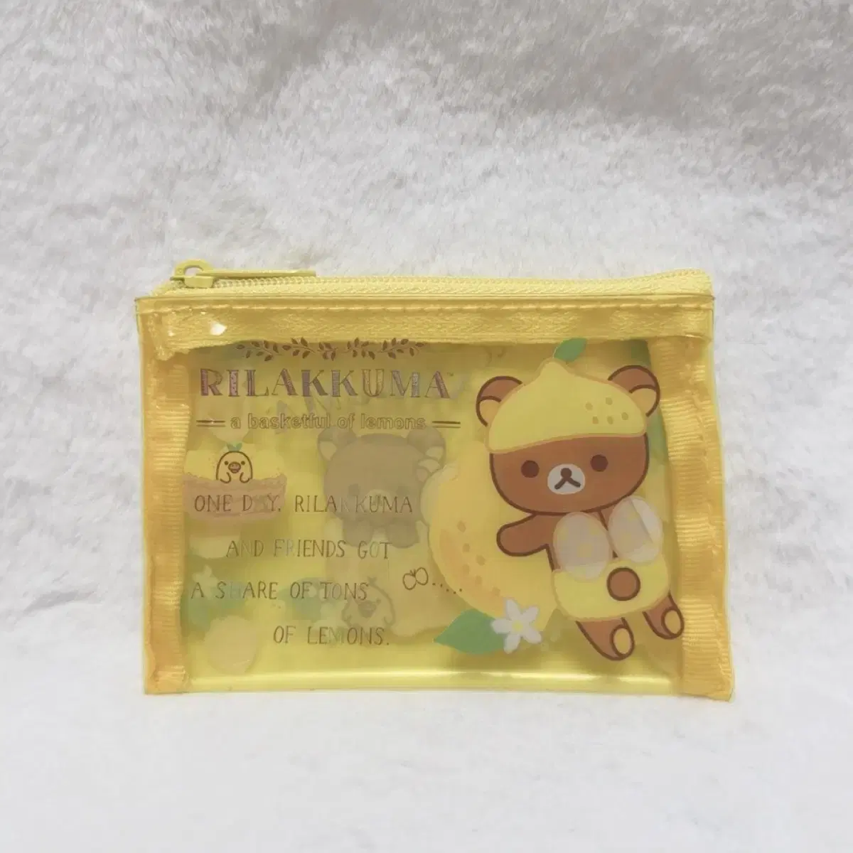 Lemon Fairy Korirakkuma Kiiroitori PVC Pow Wallet