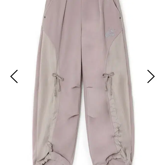 허그유어스킨 Draw string fleece pants (Pink)