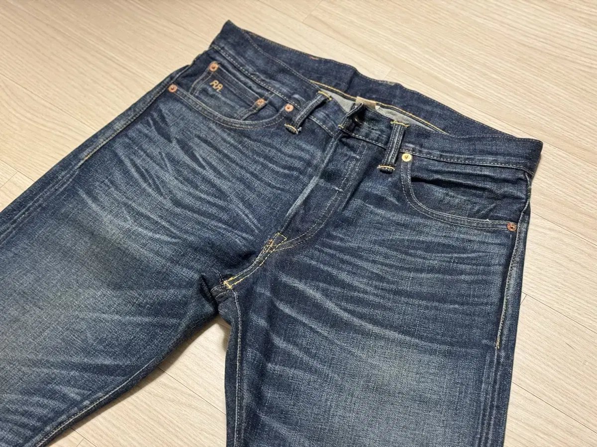 RRL Slim Fit Selvage Jin Ridgecrest