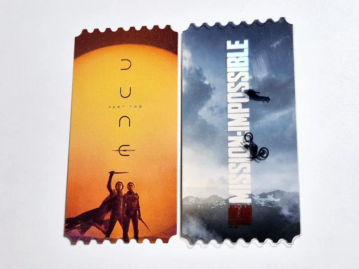 Dune 2, Mission Impossible 7 unofficial original tickets sold in bulk