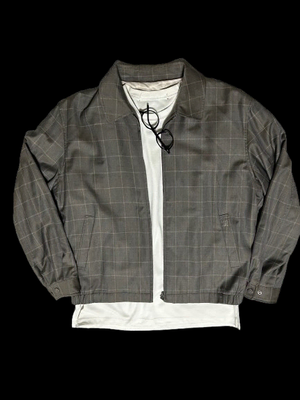 DAKS check collector jacket