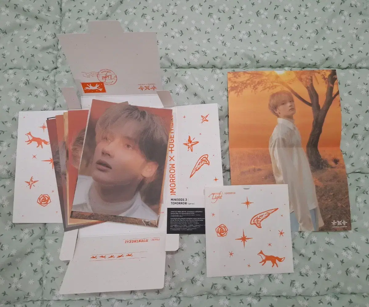 Price drop!) txt Lite album Hueningkai+Huning photocard Bulk