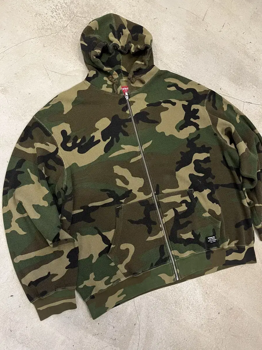 Supreme Thermal Zip-Up Hood XL