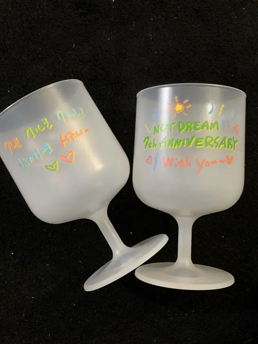 NCT 127 nct dream 7th Anniversary Wine Glass Haechan