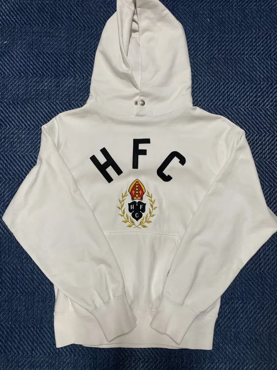 Heritagefloss 10th Anniversary Big Logo Hoodie White M (100)