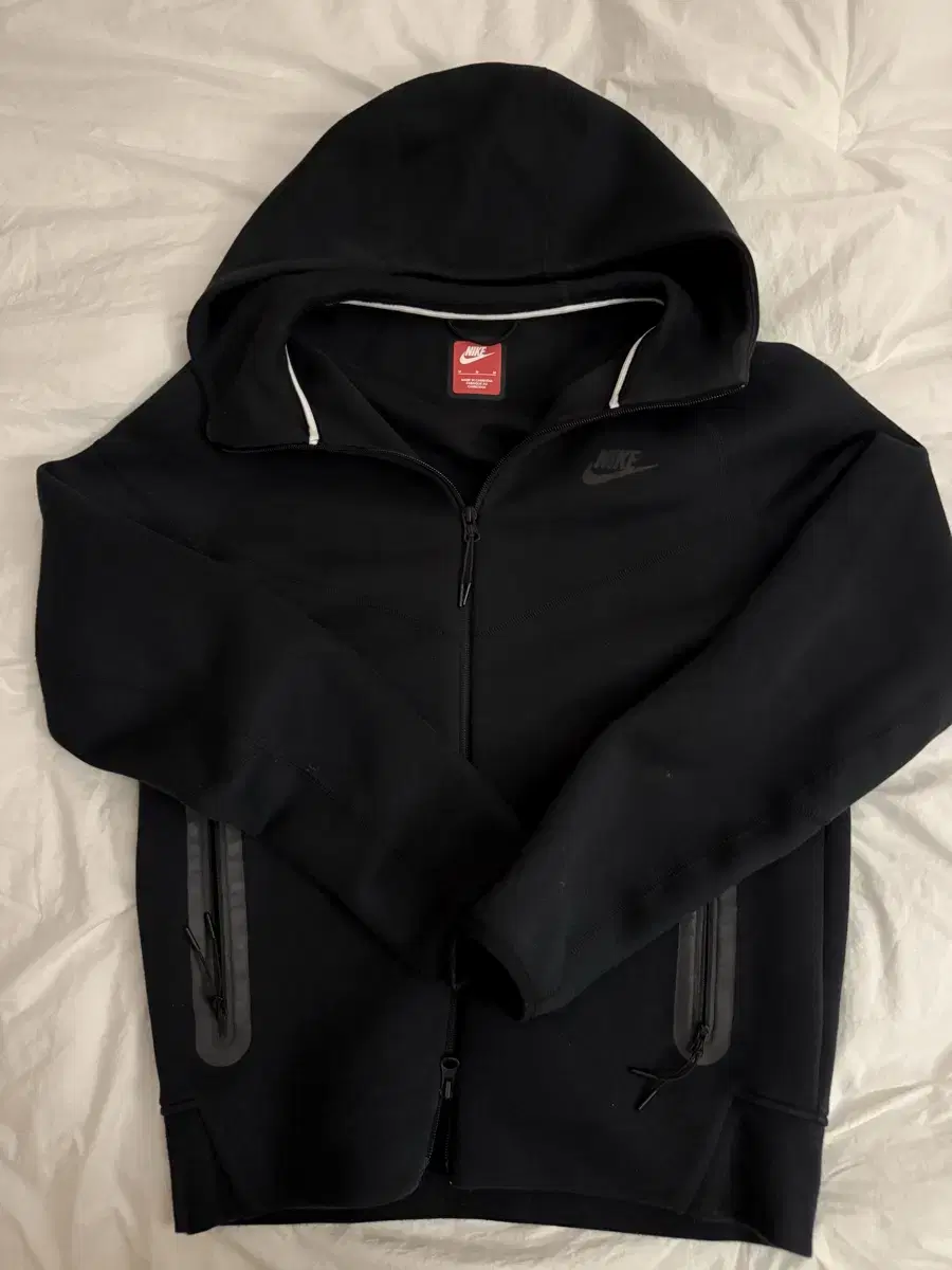 Nike Techpack Black Hooded Zip-Up M