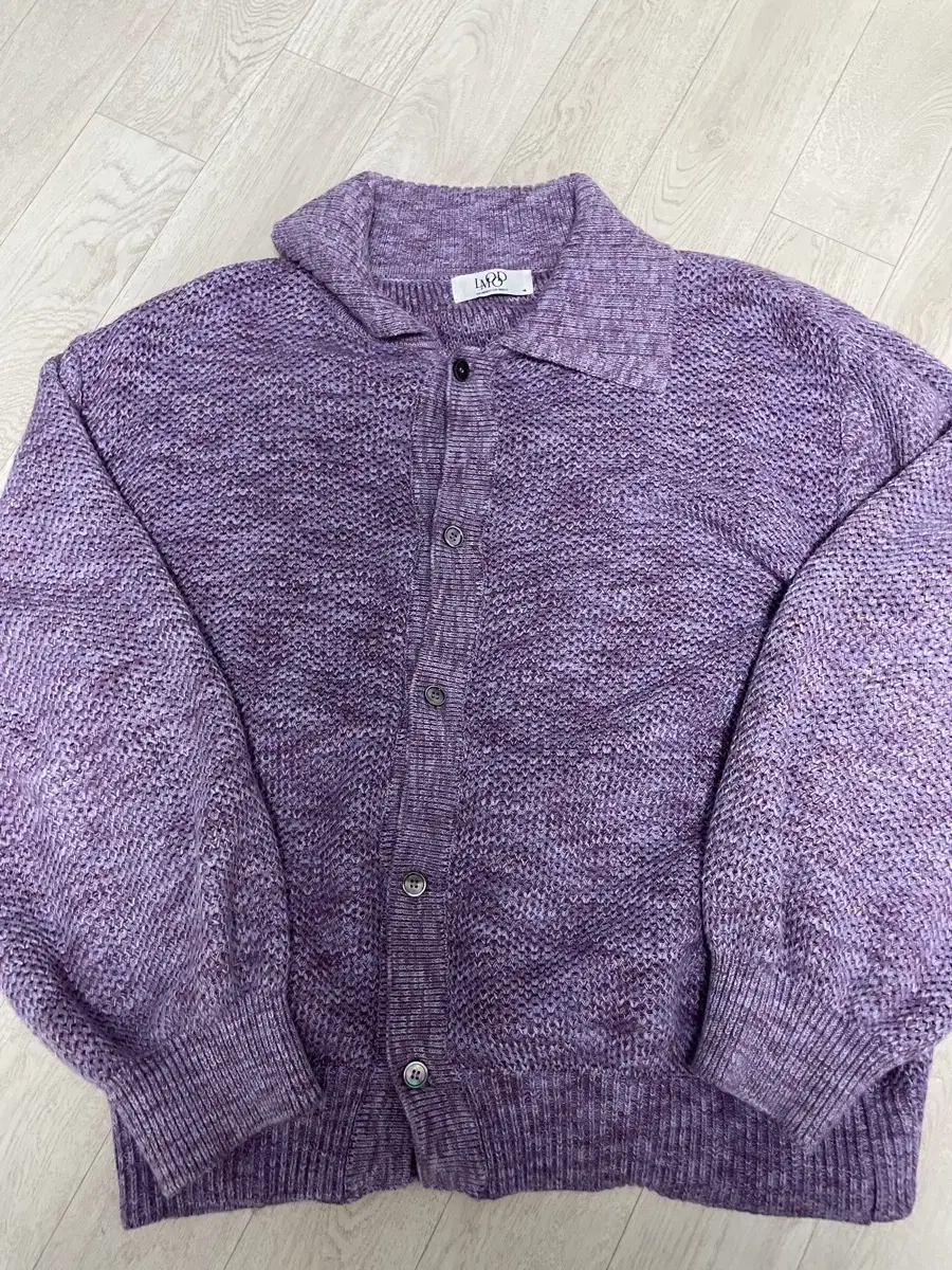 Elmud Knit Cardigan Lavender 48