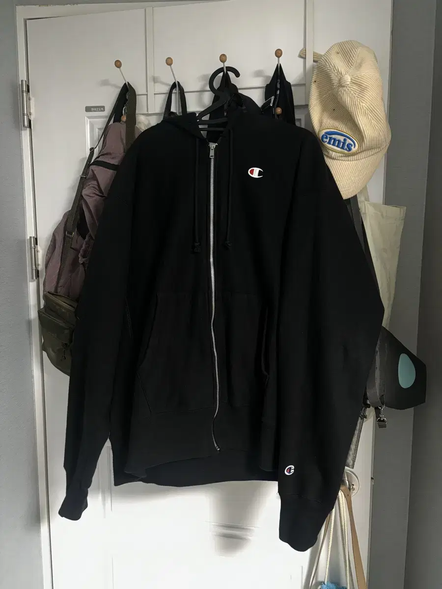 Champion Reverse Weave Hooded Zip Up XL