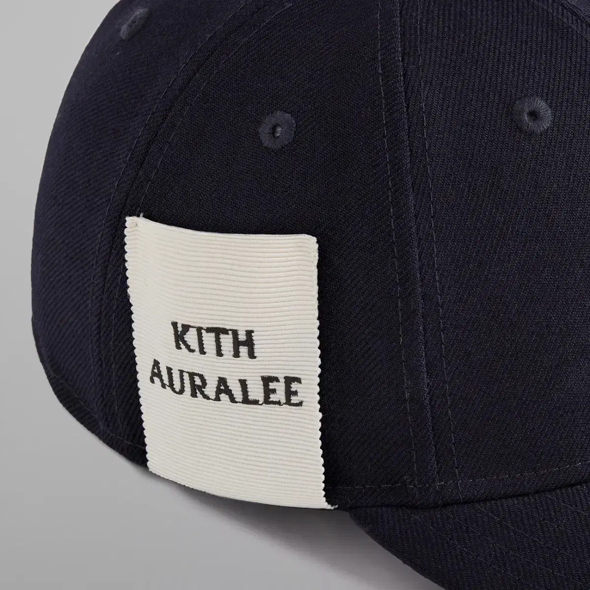 KITH x Auralee 키스x오라리 뉴에라 59 울 모자