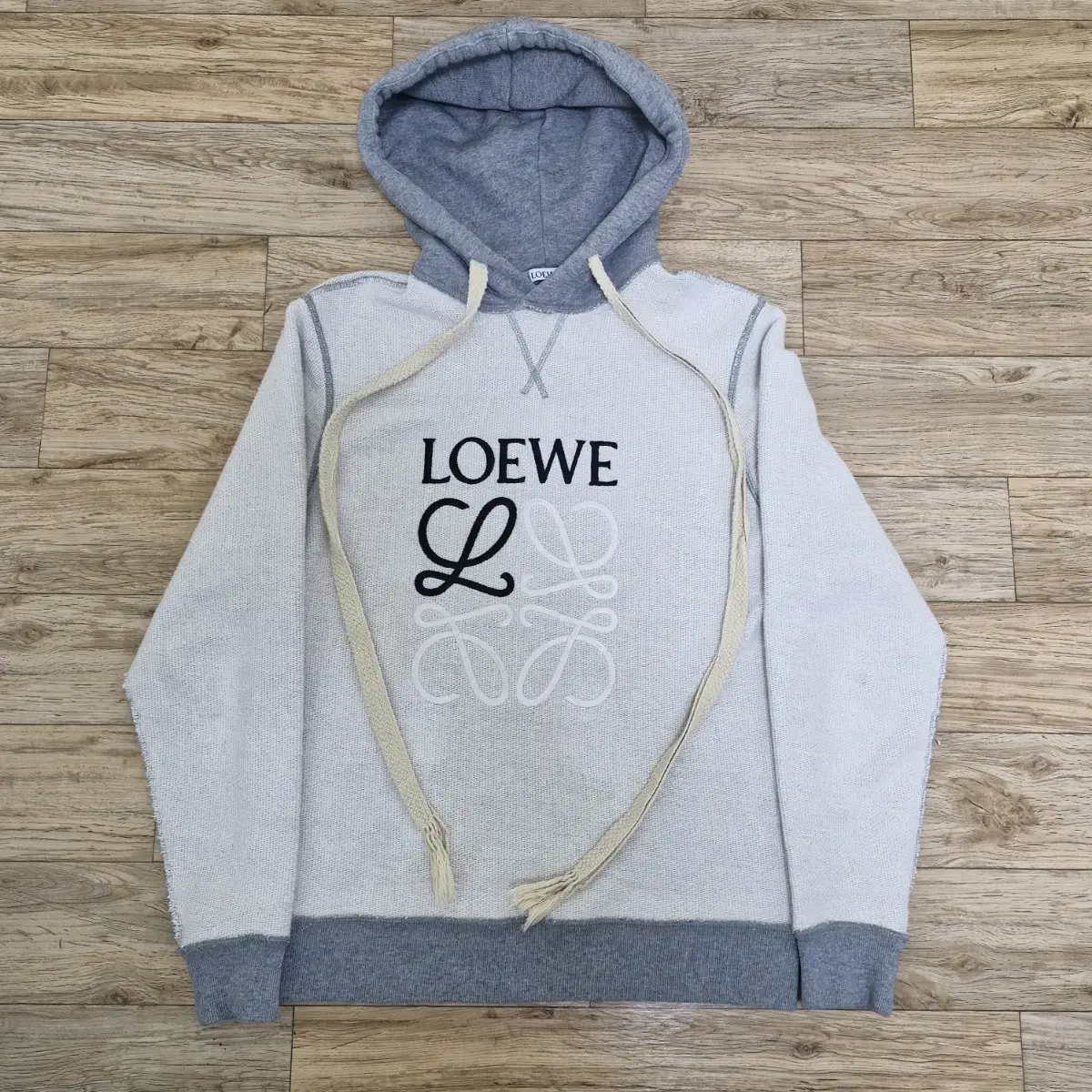 [XS] LOEWE Loewe Inside Out Anagram Logo Hoodie