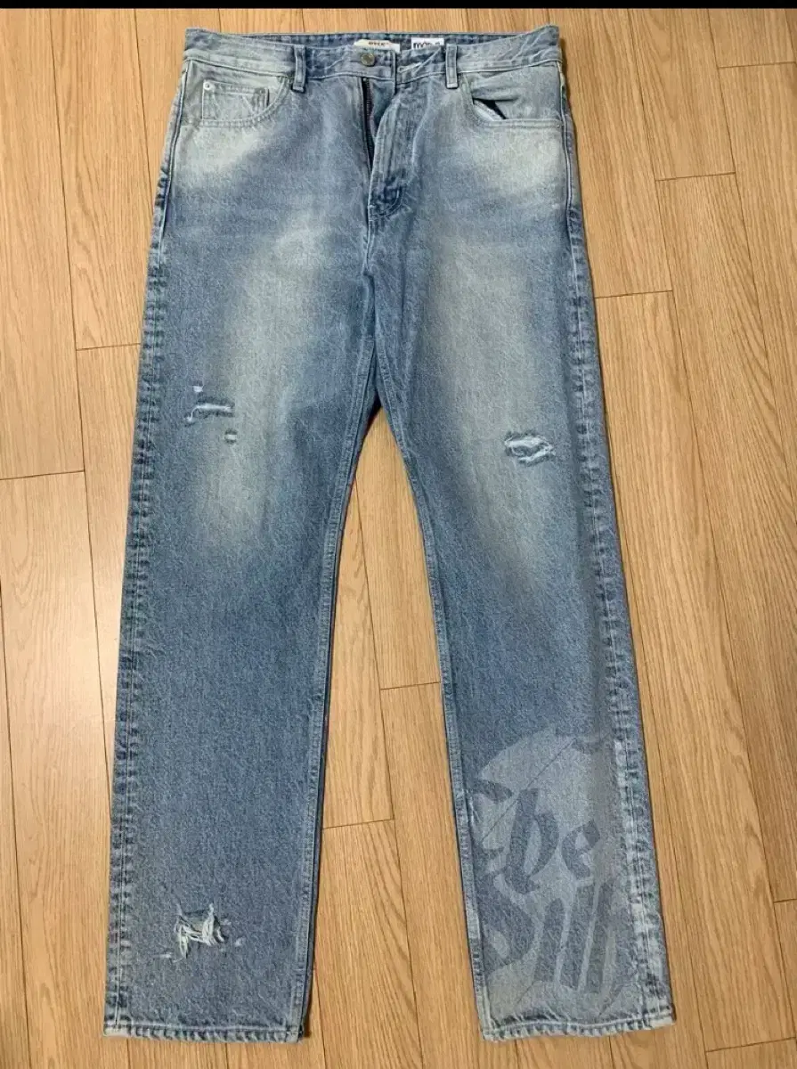 [31] ModNine ETCE Laser-Washed Denim Pants in ETCE