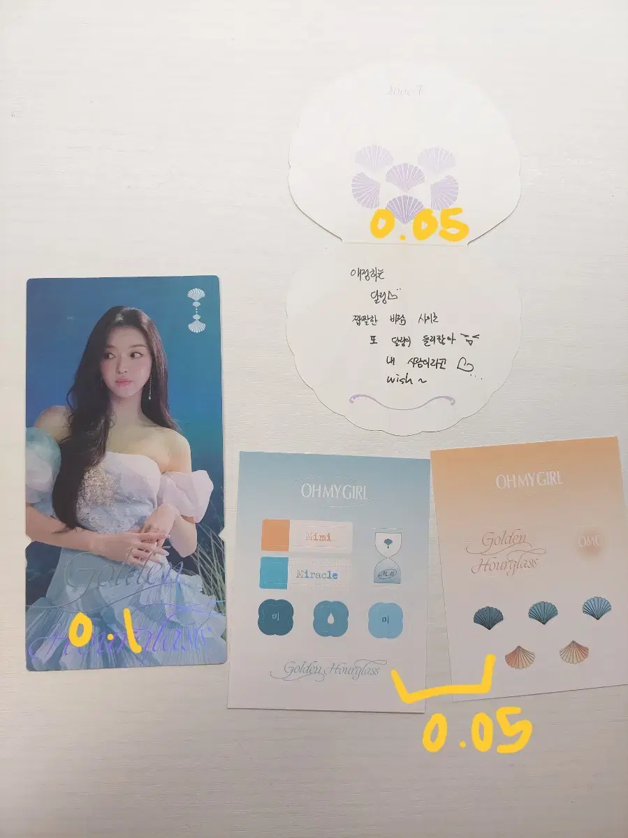 Oh my girl I hear yeoreum album Components