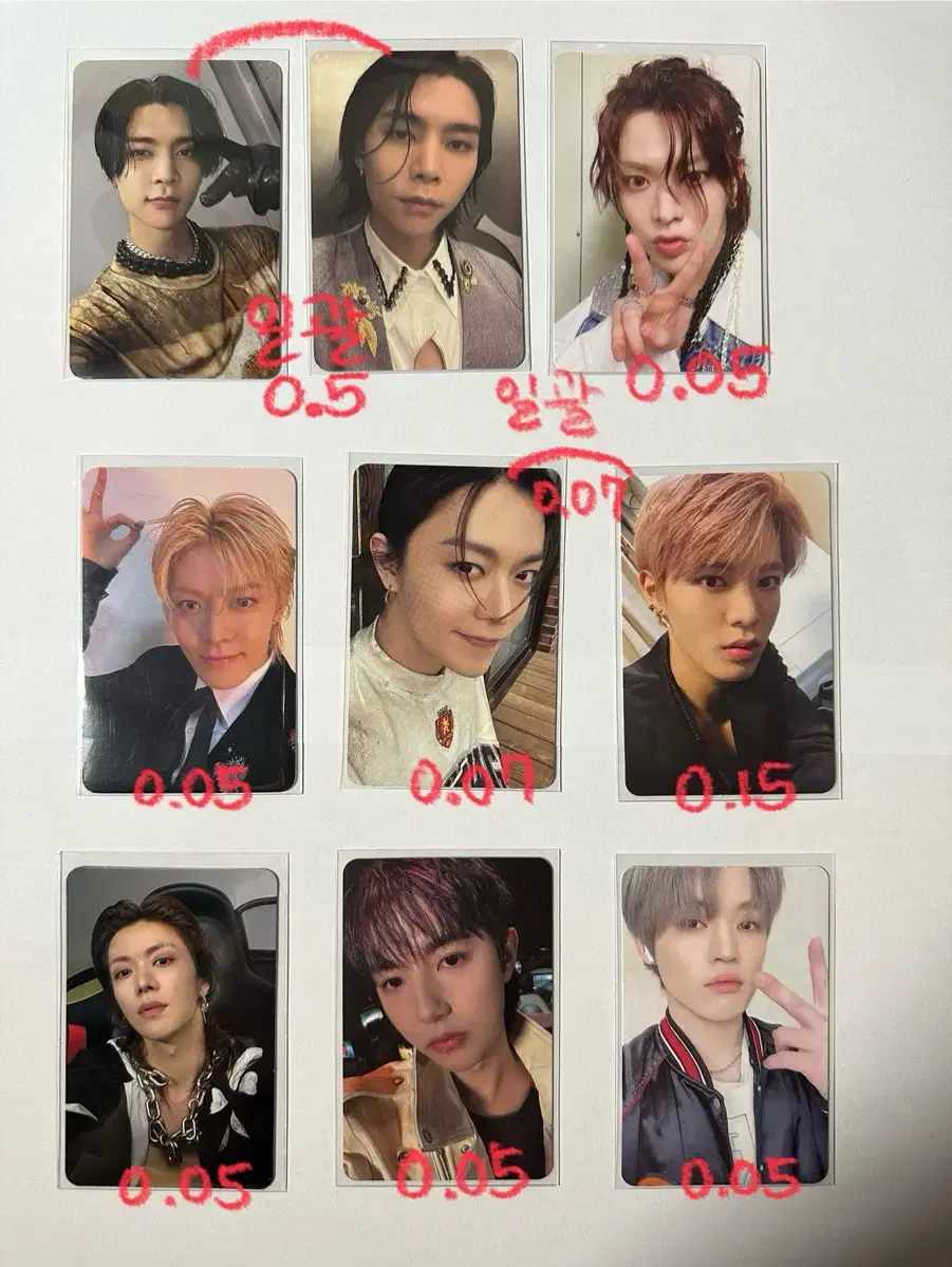 NCT photocard wts do! YutaJungwoo JaehyunJohnnyHaechanChanRenjun