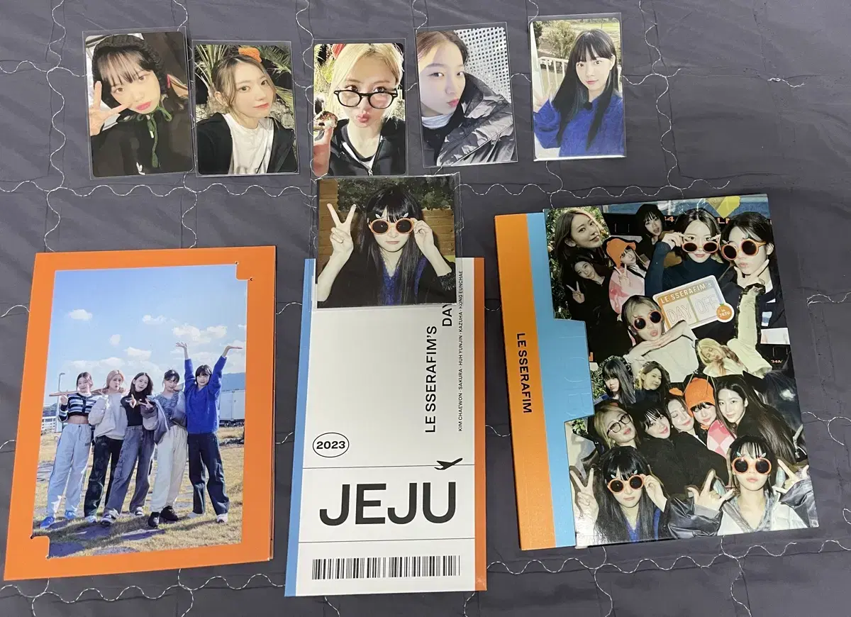 Le Sserafim Jeju DAYOFF 데이오프 photobook 1.2 Full set with pre-order benefit