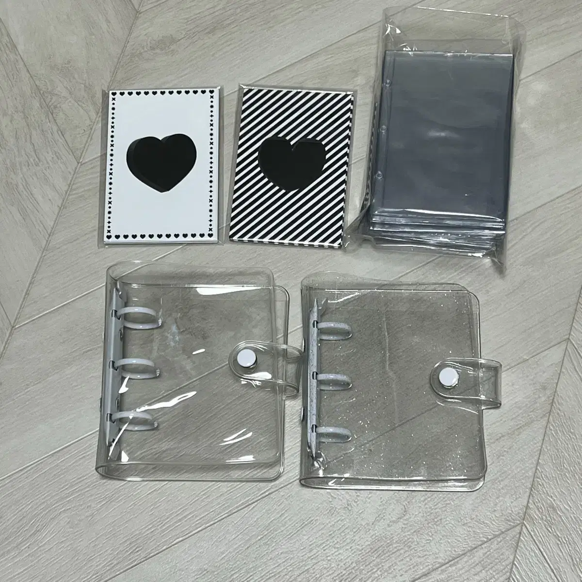 (New, unused) 3 mini balls photocard binder 2 bulk (inner paper, outer paper o)