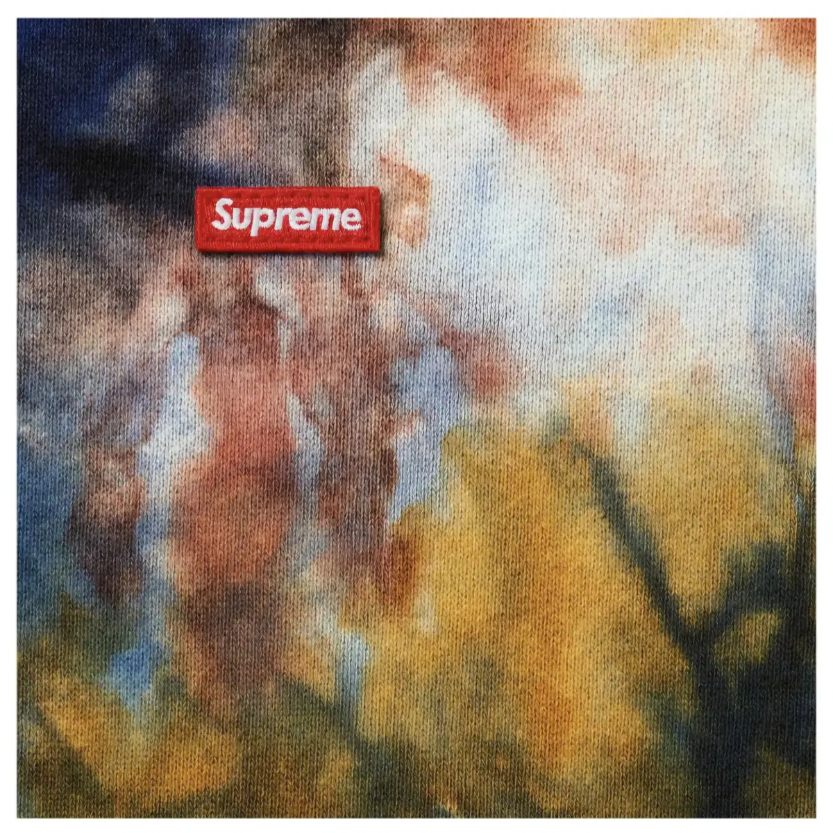 Supreme 슈프림 오버다이드 스몰로고 후드집업