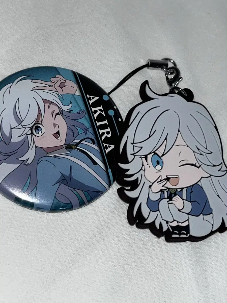 Bulk) Monsters Incident Akira Rubber Strap & Can Badge