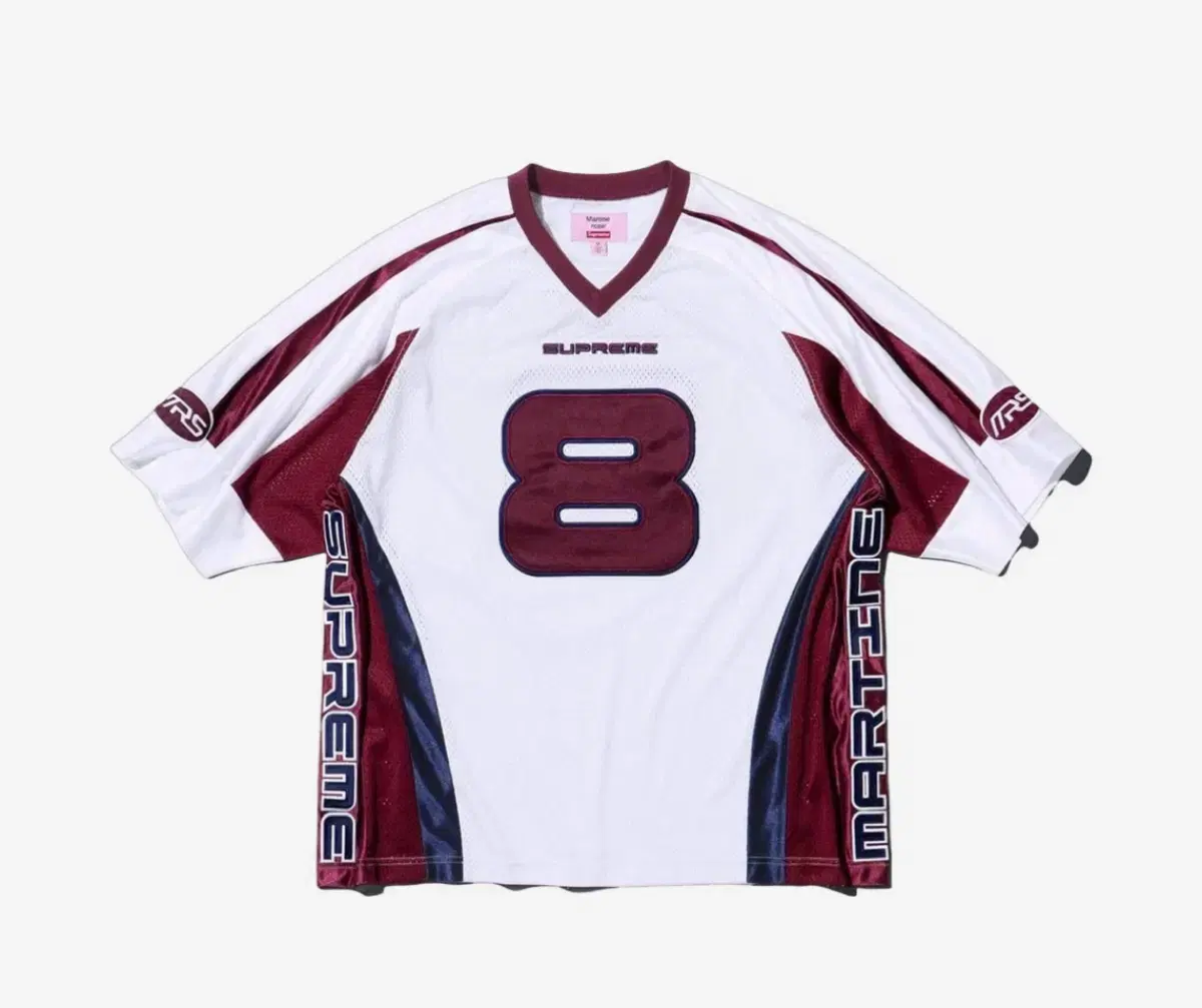 [Genuine] Supreme x Martin Rose Football Jersey White - 24FW XXL