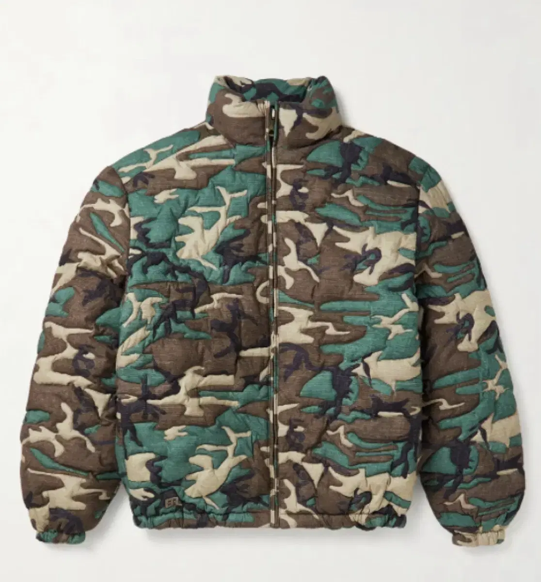 erl camo puffer padding l