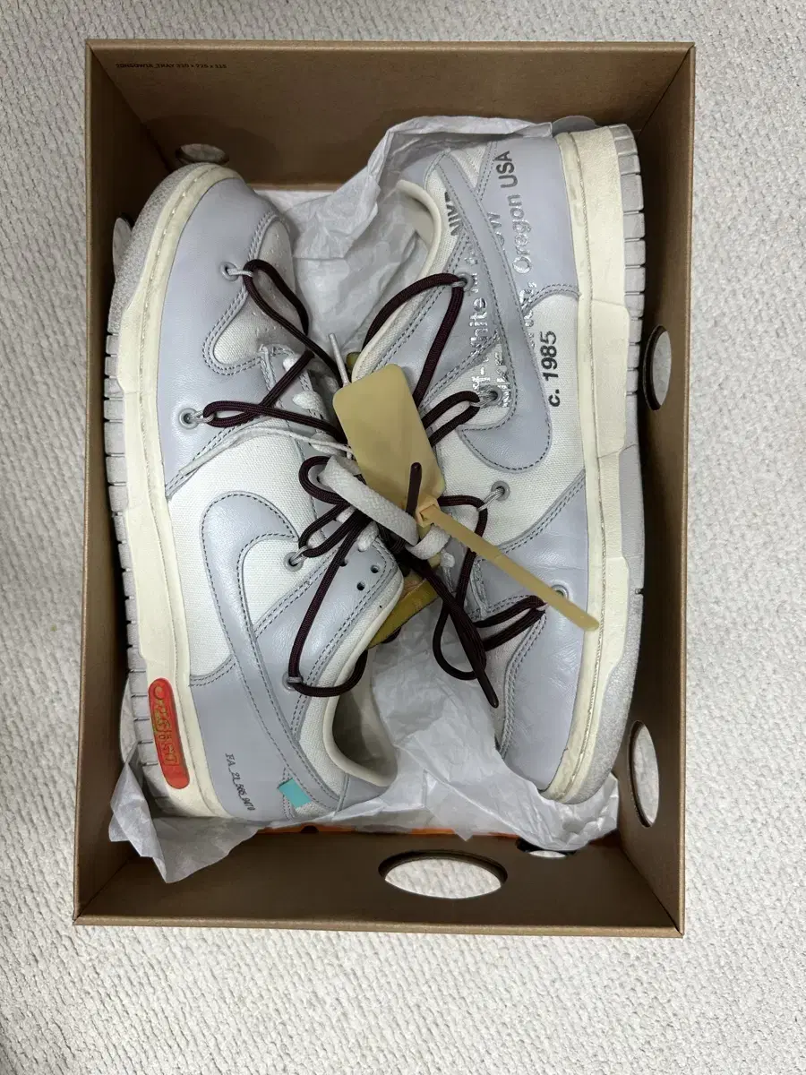 Off-White x Nike Dunk Low lot46