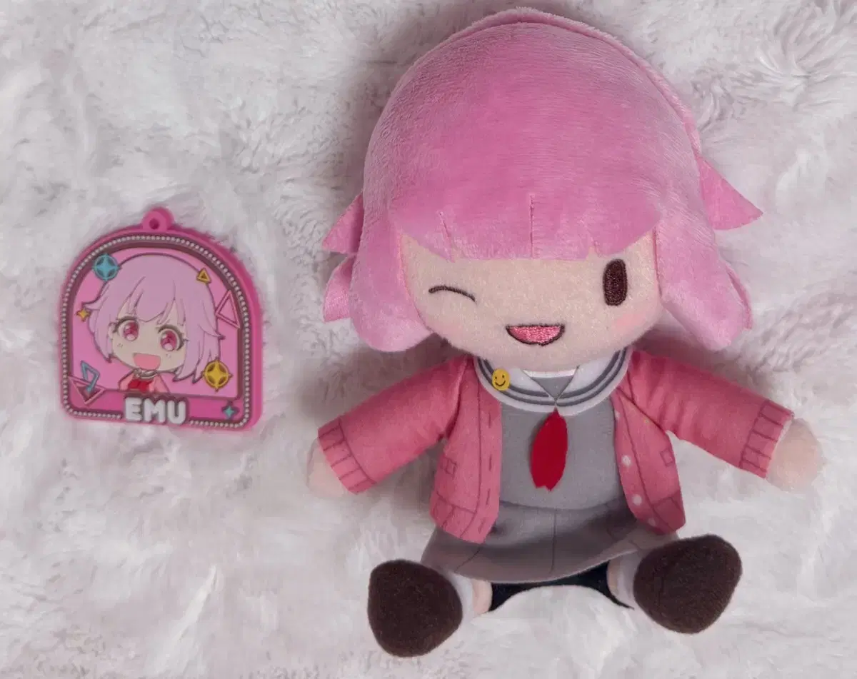 Half-priced Delivery)Psekka Psekka Emu School Uniform Nui Huwa Huwa doll Rubber Strap Bulk