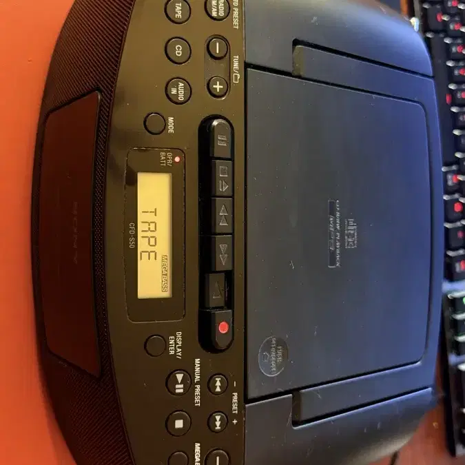 Sony cfd s50 소니 카세트CD 라디오