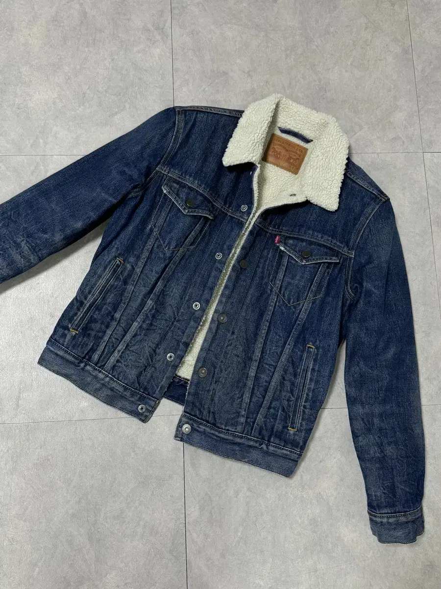 Levi's Sherpa Fleece Denim Jacket