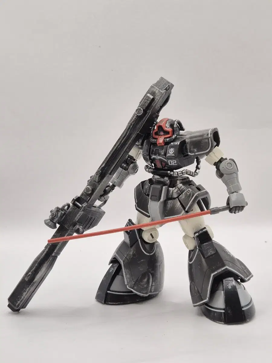 Partially PaintedHG DomeTest Type D.O. Rijin Gundam GunplaFramemodels