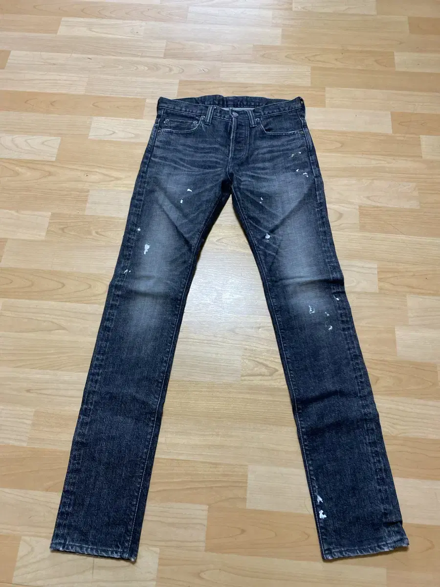 Discount) Full Count 1952 Black and Blue Denim