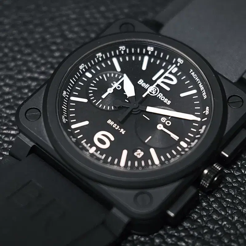 벨앤로스(bell&ross) br03-94 크로노 블랙 매트