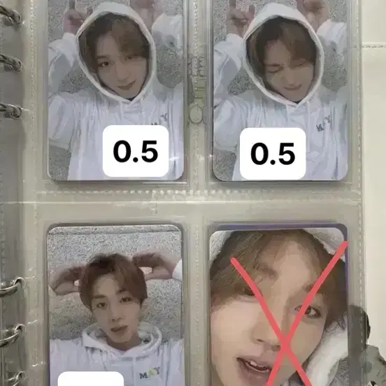 워너원 박지훈 포카 특전 탈덕처분