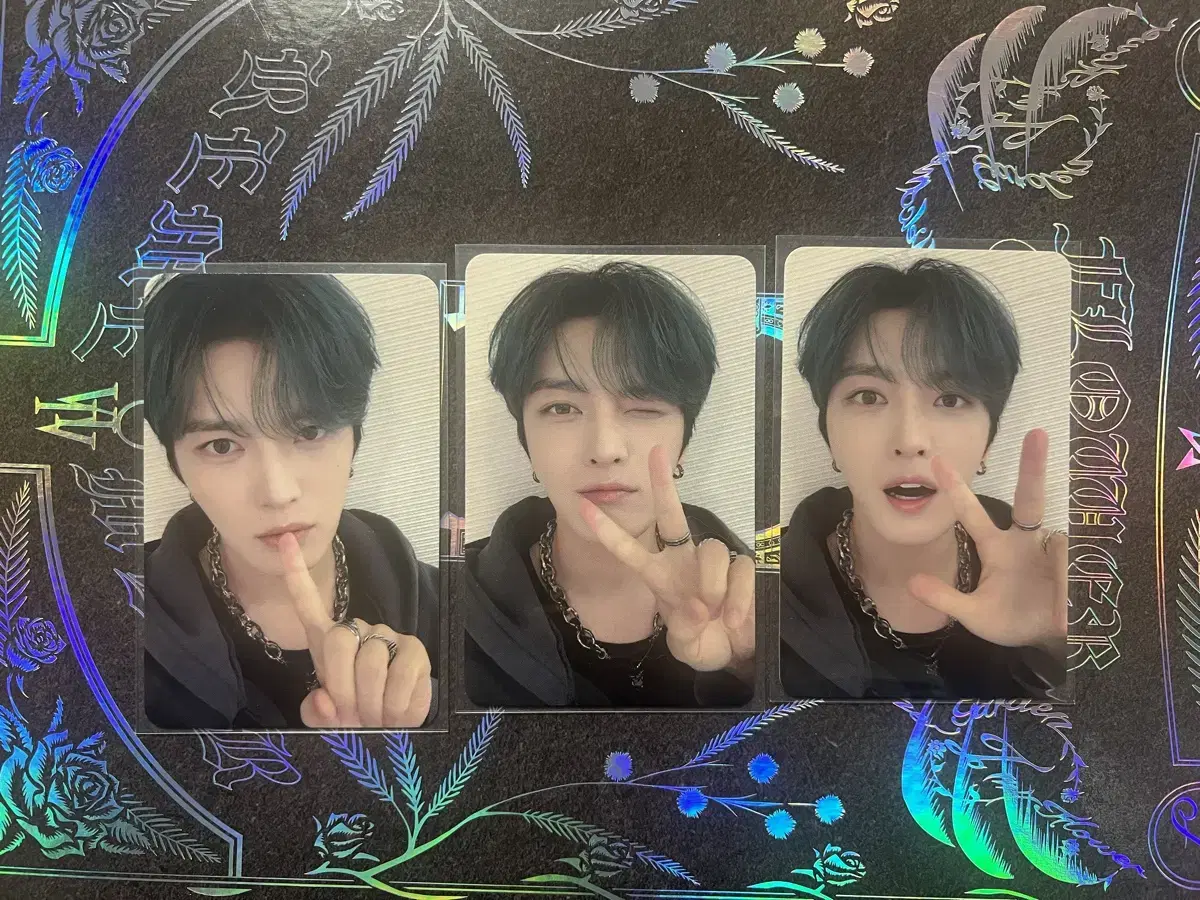 김재중 hl 헬로라이브 팬싸포카 앨범