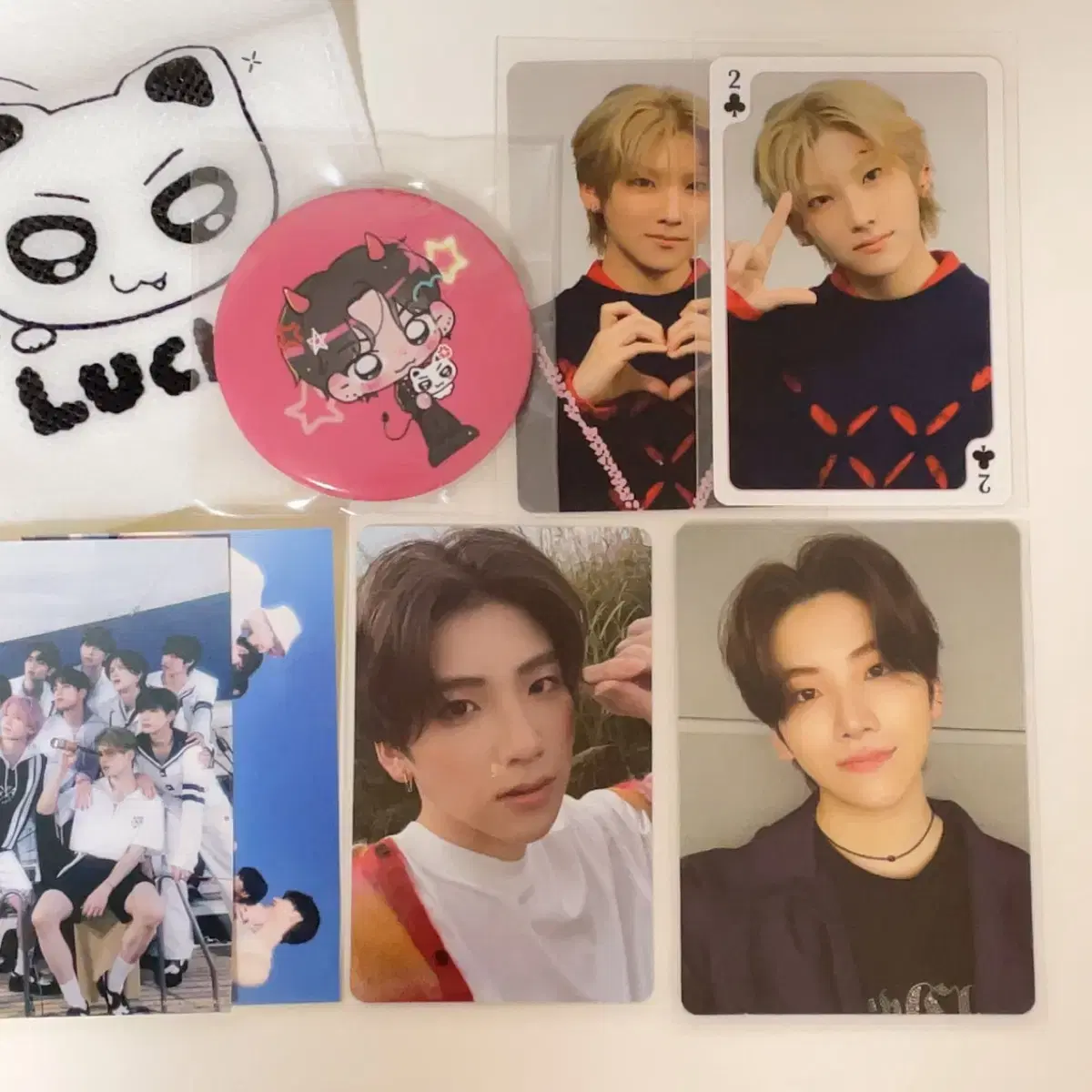 &team yuma photocard canbadge bulk wts