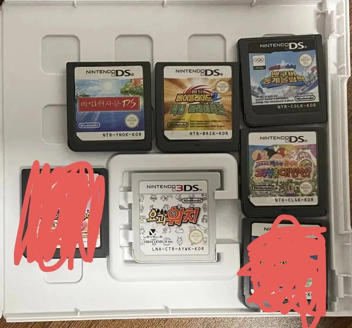 Nintendo DS, 3DS Chip (Please see the detailed description of Yo-kai Watch, Crayon Shin-chan, Mario Olympics, etc.